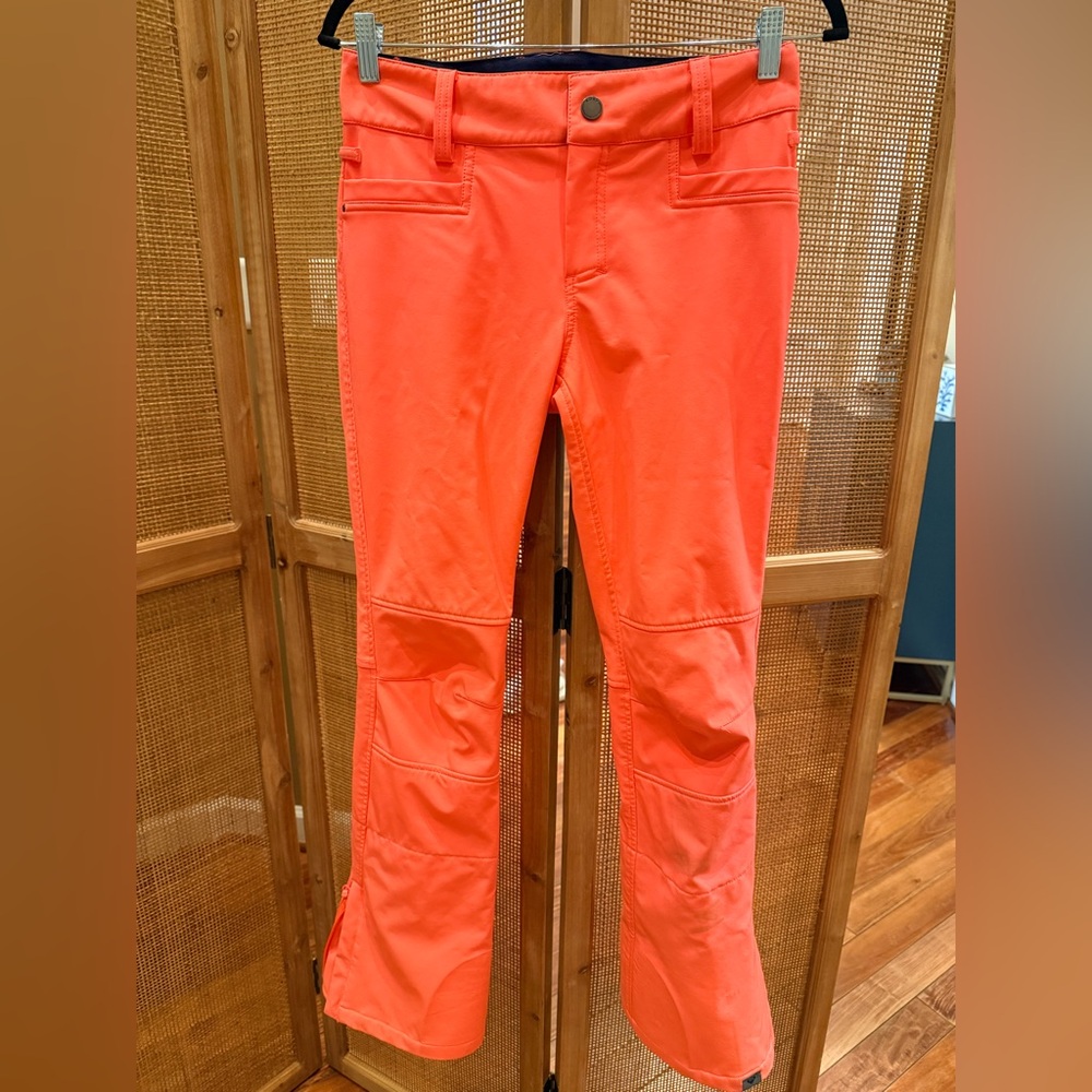 Roxy Dryflight Orange Ski Pants - image 1